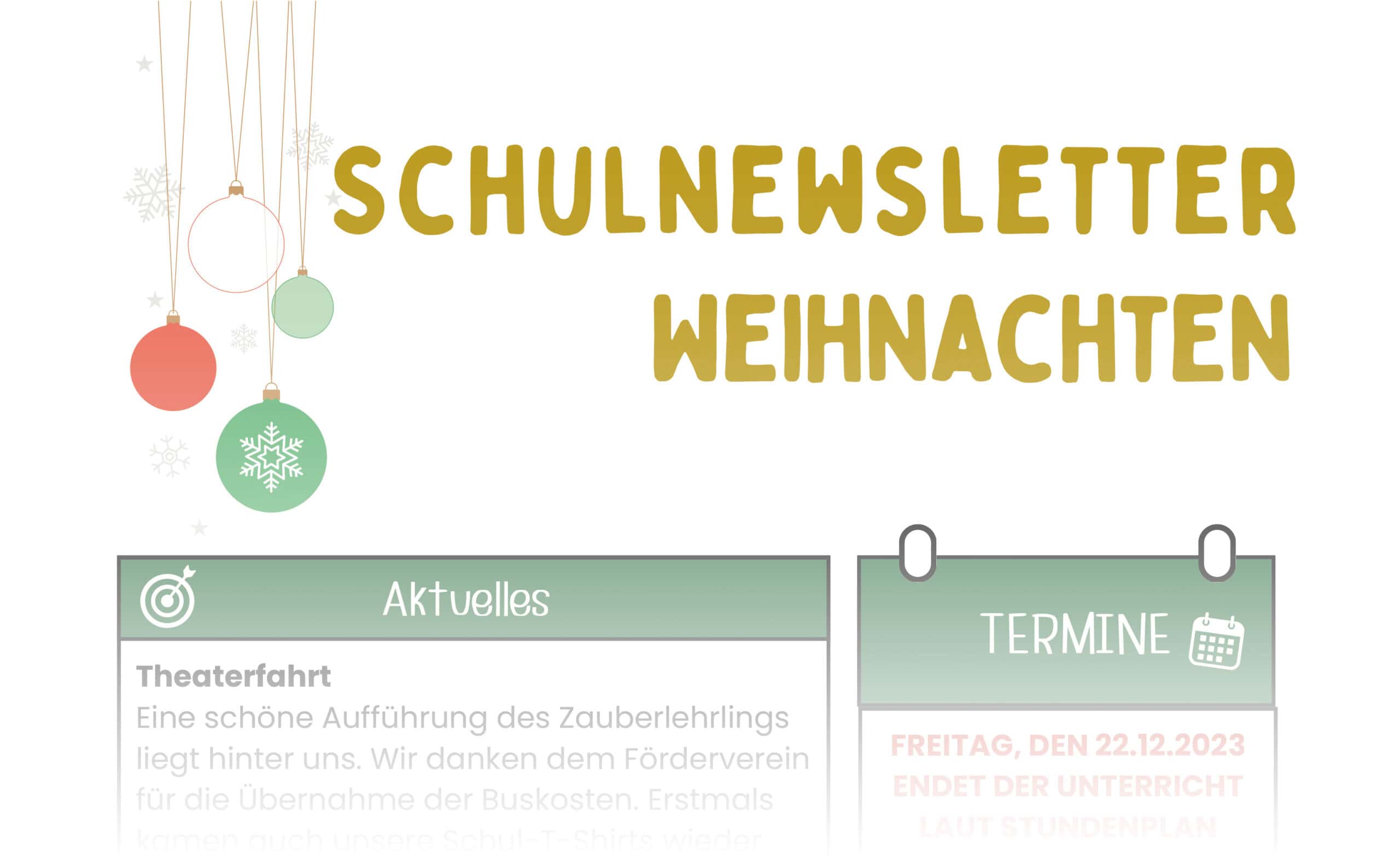 Grundschule Merzen – Newsletter Winter 2023